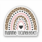 Mammo Technoloog, Mammo Tech, Mammografie Techniek Sticker (Voorkant)