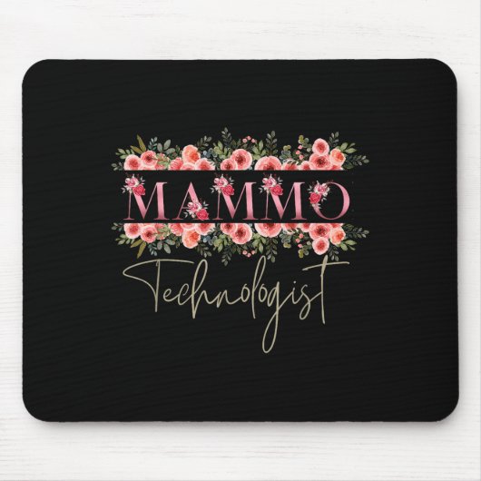 Mammo Technoloog Mammografie Tech Muismat (Voorkant)
