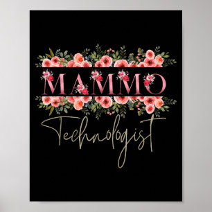 Mammo-technoloog Mammografie Tech Poster