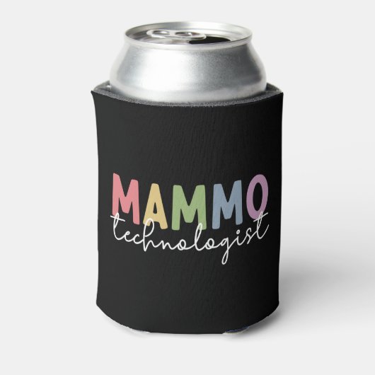 Mammo Technoloog Mammografie Tech Radiologie Blikjeskoeler (Blikje Achterkant)