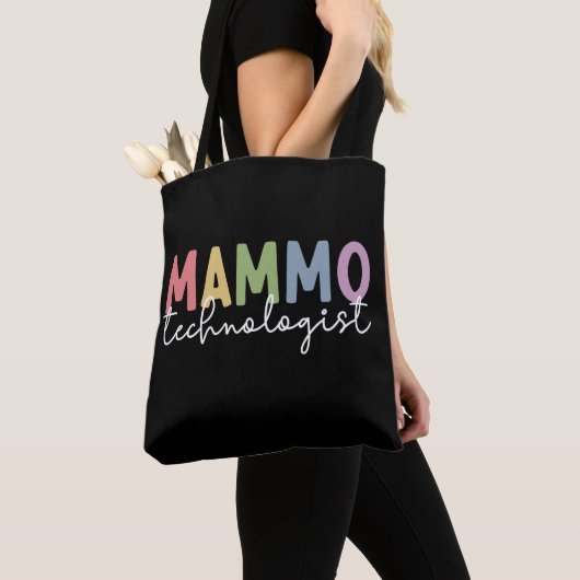 Mammo Technoloog Mammografie Tech Radiology Tote Bag (Dichtbij)