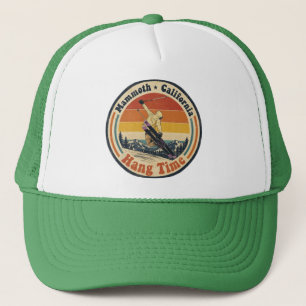 Mammoet die van de ski springt trucker pet