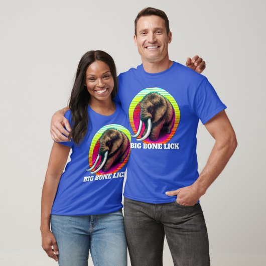 Mammoet en Big Bone Lick Kentucky T-shirt (Unisex)