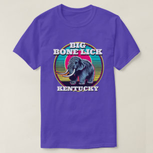 Mammoet en Big Bone Lick Kentucky T-shirt