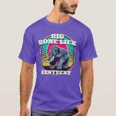 Mammoet en Big Bone Lick Kentucky T-shirt (Voorkant)