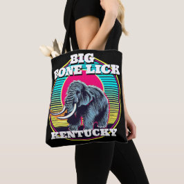 Mammoet en Big Bone Lick Kentucky Tote Bag