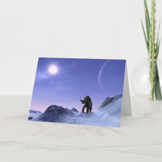 mammoet kaart (Voorkant)