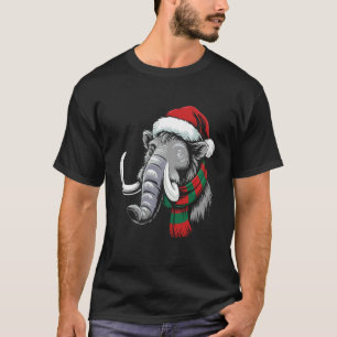 Mammoet Kerstman Kersthoed Sjaal Kerst Kledij T-shirt