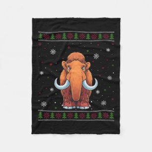 Mammoet Kersttrui Mannen Vrouwen Kinder Xmas Funn Fleece Deken