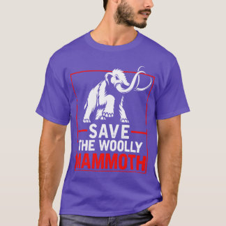 Mammoet Prehistorisch Dier Humor familie T-shirt