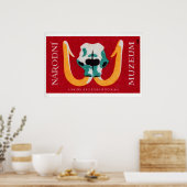 Mammoet Schedel - Matchbox Print - Tsjechische Muu (Keuken)
