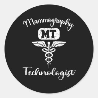 Mammografie Techniek Technoloog Mammo Technoloog Ronde Sticker