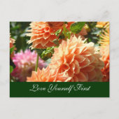 Mammogram briefkaarten houden van jezelf eerst (Voorkant)