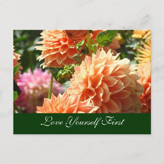 Mammogram briefkaarten houden van jezelf eerst (Voorkant)