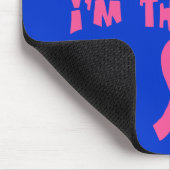 Mammogrammen redden levens. Ik ben het bewijs. Muismat (Hoek)