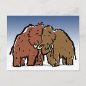 mammokoppel briefkaart (Voorkant)