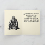 Mammon De Stille Kosten Van Rijkdom Kaart (Binnen)