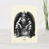 Mammon-demon -Het stille gewicht van hebzucht Kaart (Achterkant)