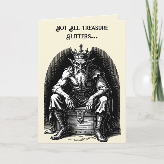 Mammon-demon -Het stille gewicht van hebzucht Kaart (Voorkant)