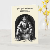 Mammon Gekroond in Tegenspraak Kaart (Gele Bloem)