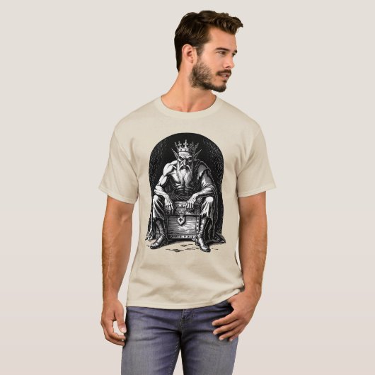 Mammon Gekroond in Tegenstrijdigheid T-shirt (Voorkant volledig)