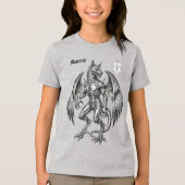 Mammon Infernaal Ontwoken Fortuin Tri-Blend Shirt (Voorkant)