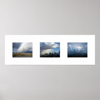 Mammoth 3 Foto's (40x13.33) 180dpi Poster