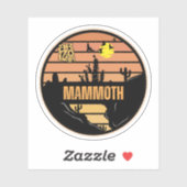 Mammoth, Arizona Sticker (Vel)