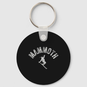 Mammoth Ca Ski Oude Skisport Californië Cool Mamm Sleutelhanger