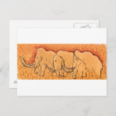 Mammoth Cave Art Briefkaart (Voorkant / Achterkant)