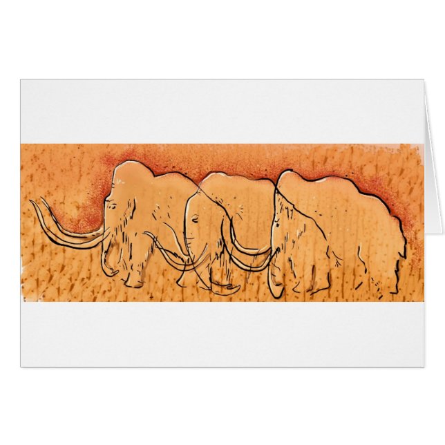 Mammoth Cave Art Card (Voorkant Horizontaal)