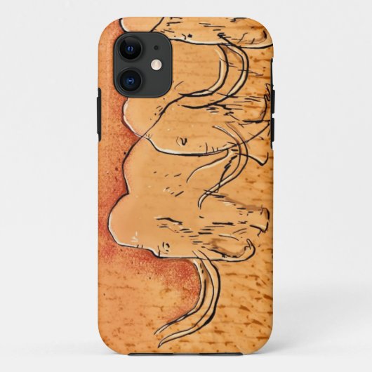 Mammoth Cave Art iPhone 5 Hoesje (Achterkant)