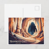 Mammoth Cave Kentucky Briefkaart (Voorkant / Achterkant)