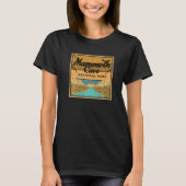 Mammoth Cave Kentucky National Park Souvenir Cave T-shirt (Voorkant)