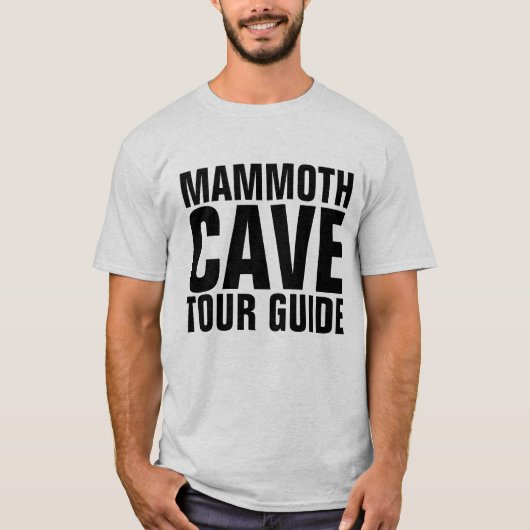 MAMMOTH CAVE KENTUCKY TOUR GUIDE T-shirts (Voorkant)