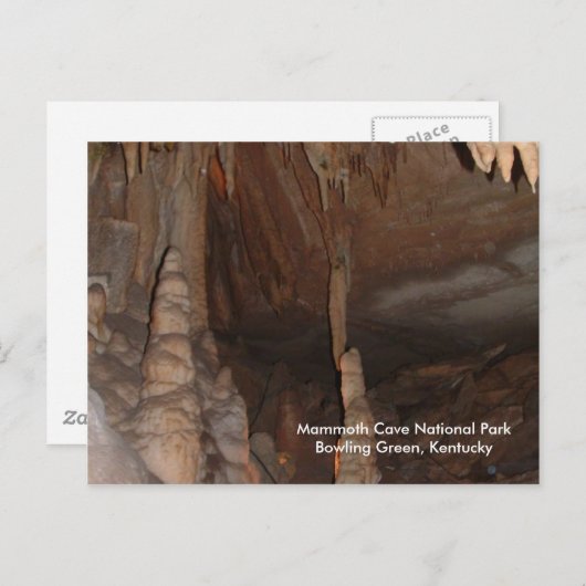 Mammoth Cave KY & Caesars Paleis in Briefkaart (Voorkant / Achterkant)