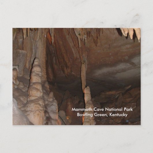 Mammoth Cave KY & Caesars Paleis in Briefkaart (Voorkant)