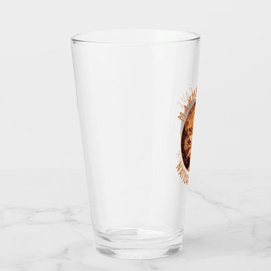 Mammoth Cave Nationaal Park Retro Distressed Circl Glas (Rechts)