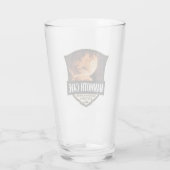 Mammoth Cave National Park Illustratie Retro Art Glas (Achterkant)