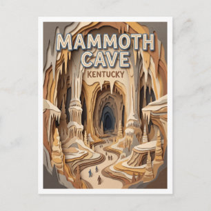 Mammoth Cave National Park Kentucky Briefkaart