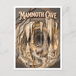 Mammoth Cave National Park Kentucky Briefkaart