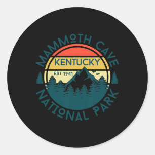 Mammoth Cave National Park Kentucky Natuur Wandeli Ronde Sticker
