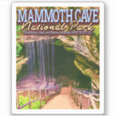 MAMMOTH CAVE NATIONAL PARK - KENTUCKY US STICKER (Voorkant)