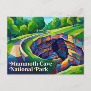 Mammoth Cave National Park, Kentucky, VS Briefkaart