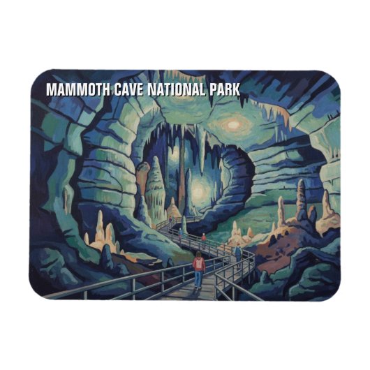 Mammoth Cave National Park Landschap Magneet (Horizontaal)