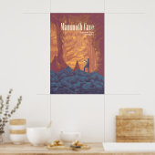Mammoth Cave National Park Reisposter Poster (Keuken)