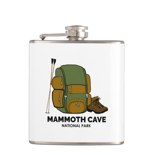 Mammoth Cave National Park Rugzak Heupfles (Voorkant)