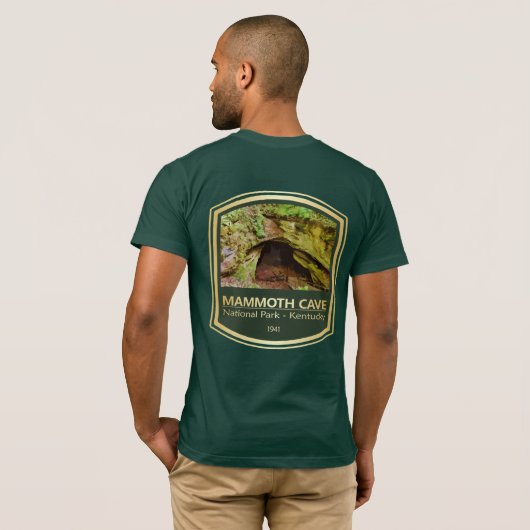 Mammoth Cave NP (PF1) T-shirt (Achterkant volledig)