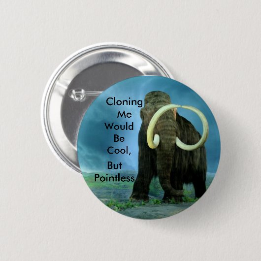 Mammoth Clones Ronde Button 5,7 Cm (Voorkant /achterkant)