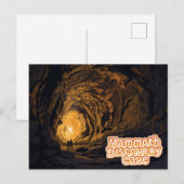 Mammoth Discovery Cave Tour Kunst Briefkaart (Voorkant / Achterkant)